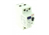 Interrupteur Différentiel Type AC 40A - 230V - 84 x 74 x 33 mm - Ref 707471 - DEBFLEX