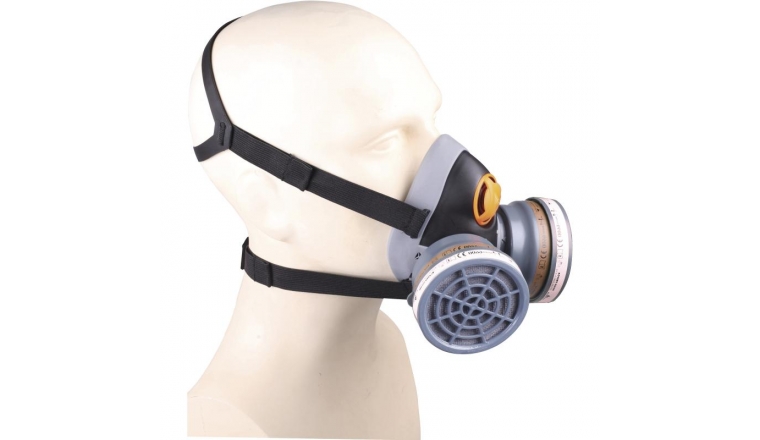 Demi Masque de Protection Muni de 2 Galettes A2 P2 Mars Kit M64000 - Delta Plus