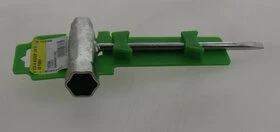 Clé à bougie 13x19mm à manche tournevis