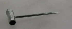 Clé à bougie 17x21mm avec manche tournevis