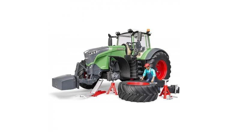 Tracteur Fendt 1050 Vario avec Equipement d'atelier et mécanicien - Bruder 4041