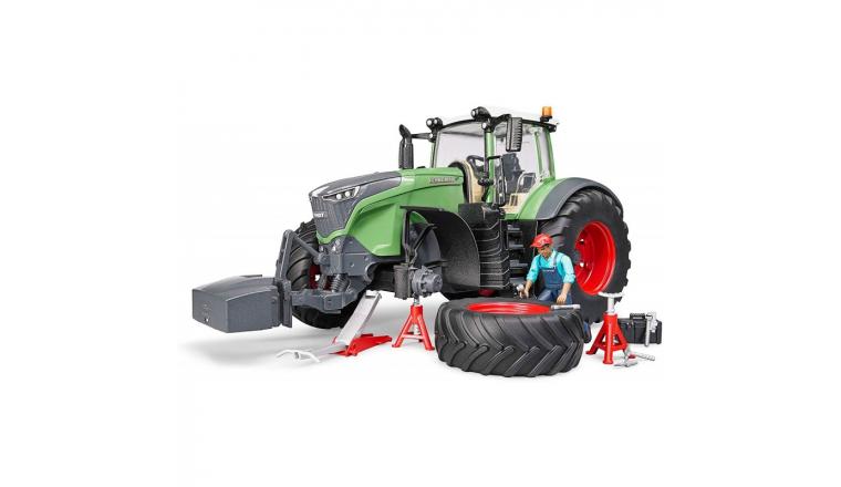 Tracteur Fendt 1050 Vario avec Equipement d'atelier et mécanicien - Bruder 4041