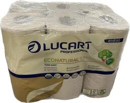 Papier toilette 12 rouleaux Econatural Lucart 811830