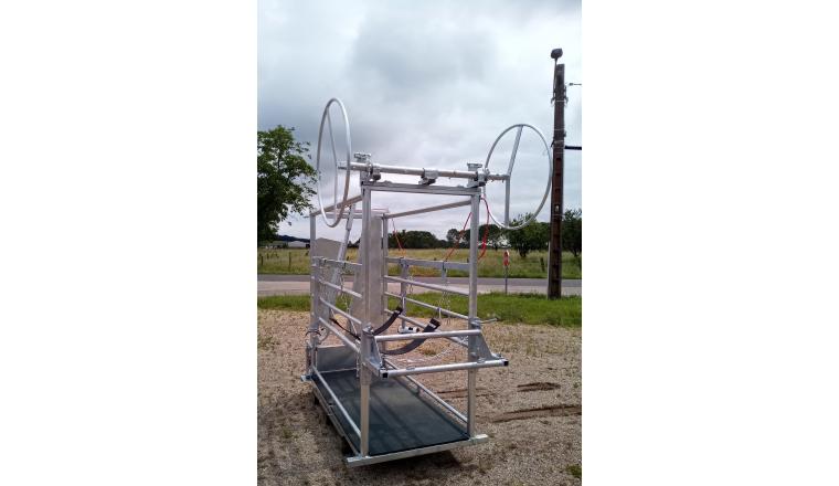 Cage de parage - Ouverture à droite