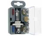 Coffret ampoule H4 - 12V de secours (5 lampes + 2 fusibles)