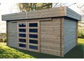 Abri de jardin en Bois VIBORG Solid 11.89 m² S8994