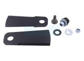 AS MOTOR G06980001 - Kit de 2 lames + fixation