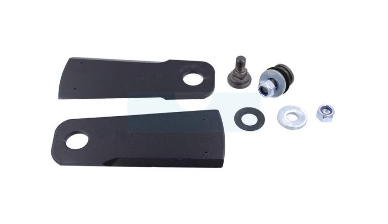 AS MOTOR G06980001 - Kit de 2 lames + fixation