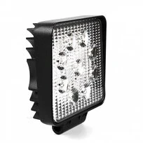 Phare de travail carré 9 Leds 27W