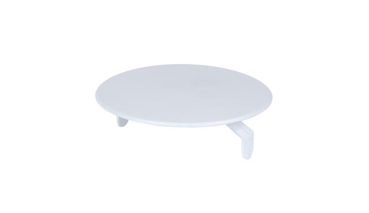 Couvercle carrée pour boîte de dérivation Debflex À visser 85x85mm