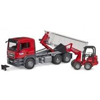 Camion benne avec chargeur Schaeffer Bruder 3767