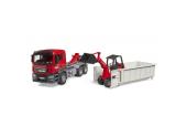 Camion benne avec chargeur Schaeffer Bruder 3767