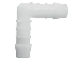 COUDE CANNELE PLAST D8