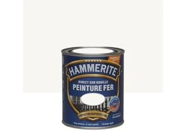 Peinture blanc brillant Laque 75ml Hammerite