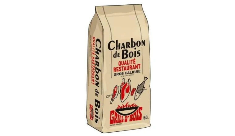 Charbon de bois 50 litres