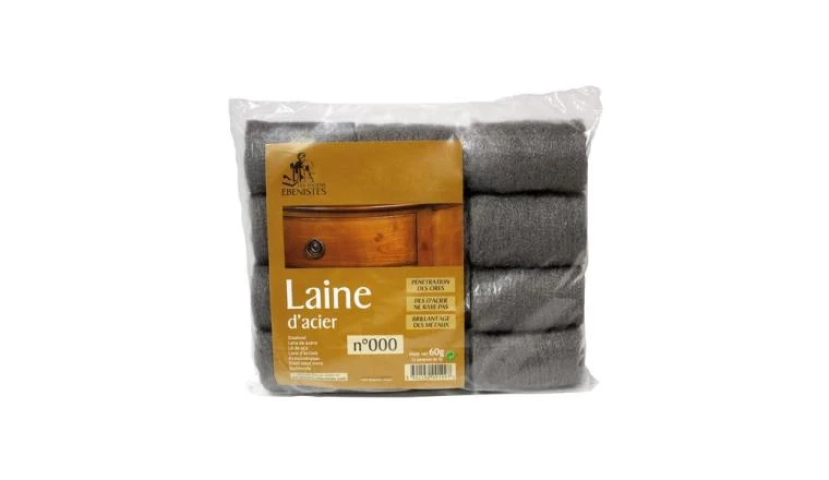 TAMPON LAINE ACIER X12