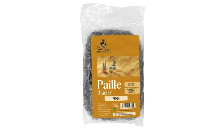 PAILLE ACIER FINE 100G
