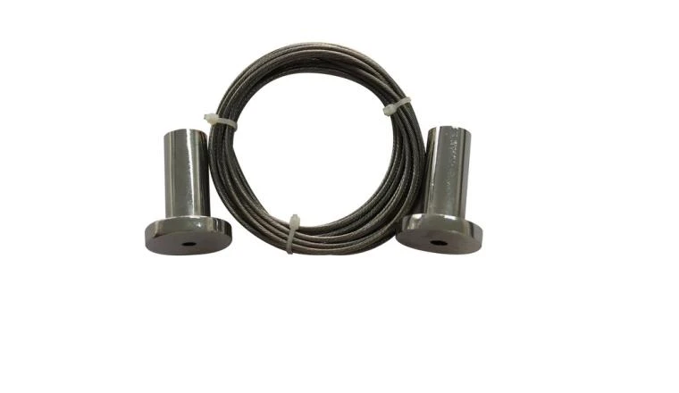 TRINGLE CABL NICKEL ENTMUR KIT