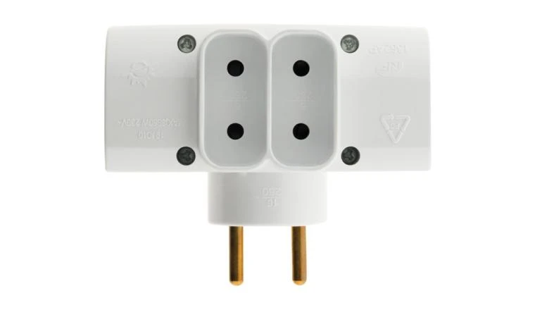 QUADRIPLITE 2X16A +2X6A LAT BL