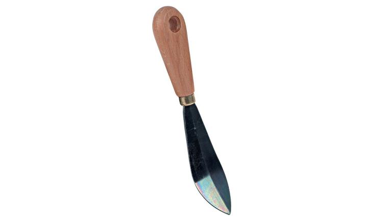 COUTEAU MASTIQUER LAME COURBE