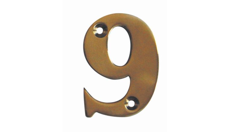 CHIFFRE 9 51MM LAITON