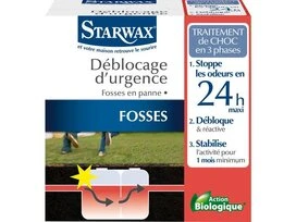 DEBLOCAGE D URGENCE POUR FOSSES SEPTIQUES 3X200G