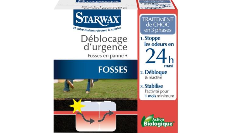 DEBLOCAGE D URGENCE POUR FOSSES SEPTIQUES 3X200G