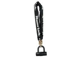 Chaine en acier avec un mini U Master Lock 8234EURDPRO