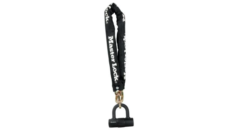 Chaine en acier avec un mini U Master Lock 8234EURDPRO