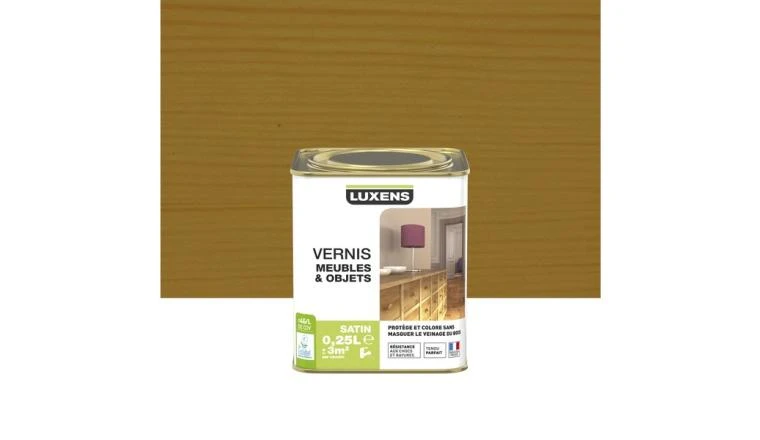VERNIS MEUBLE SAT NOYER 250ML