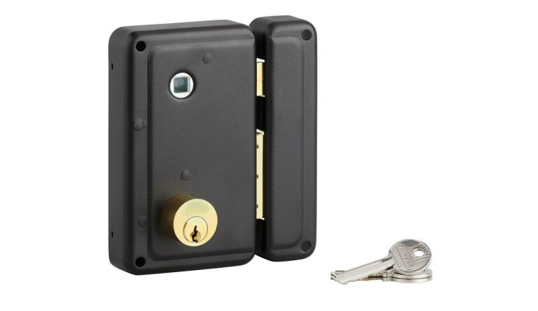 SERRURE VERTICALE DOUBLE CYLINDRE 45MM 75X130 DROITE