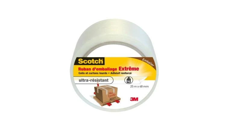 ADHESIF EMBALLAGE EXTREME 25MX48MM SCOTCH
