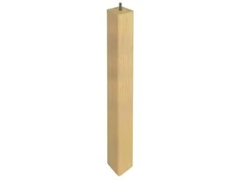 PIED TABLE HETRE BR 55X55X360