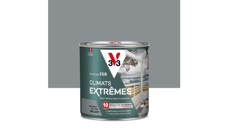PEINTURE FER EXT GRIS BR 500ML