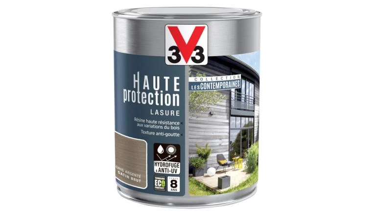LASURE V33 HAUTE SAISON 8ANS GRIS ARGENT 0.75L