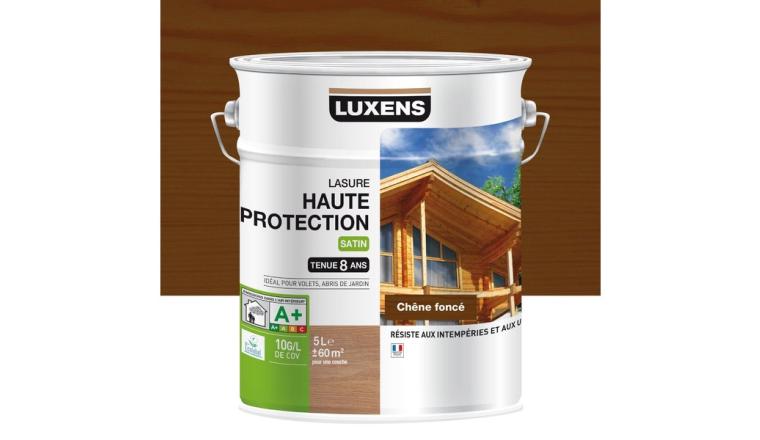 LASURE LUXENS 8 ANS CHENE FONCE SATINE 5L