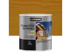 LASURE LUXENS CONDITIONS EXTREMES 12 ANS CHENE MOYEN BRILLANT 1L