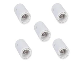 DOUILLE LUMINAIRE B22 SERT CABLE AVEC COIFFE ENCLIQUETABLE X5
