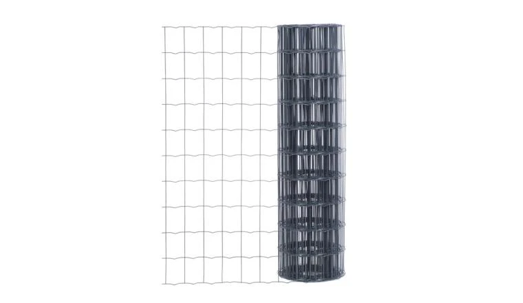 GRILLAGE GRIS MAILLE 100X75 HAUTEUR 1M20 ROULEAU 25M 