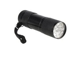 TORCHE ANTICHOC 6LED 30L ALU NOIR