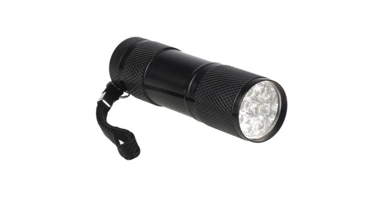 TORCHE ANTICHOC 6LED 30L ALU NOIR