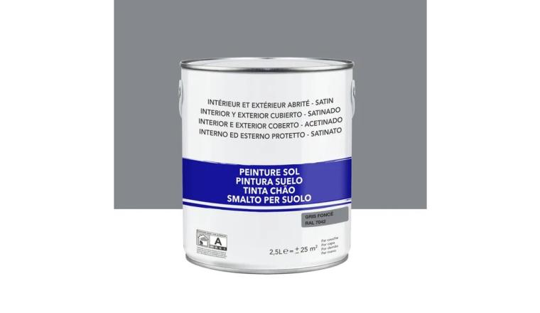 PEINTURE SOL GRIS FON 1P 2.5L