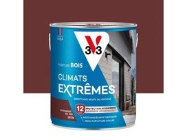 PEINTURE BOIS ROUGE B SAT 2.5L