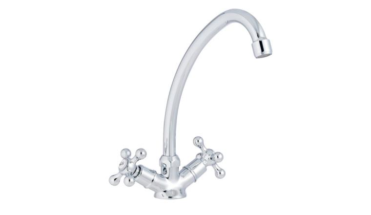 MELANGEUR EVIER CHARME CHROME