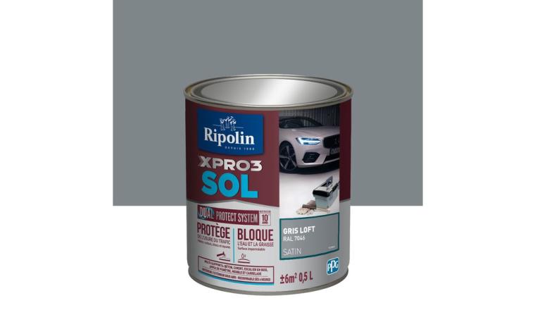 PEINTURE SOL GRIS LOFT 0.5L