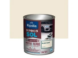 PEINTURE SOL BLANC CASSE 0.5L