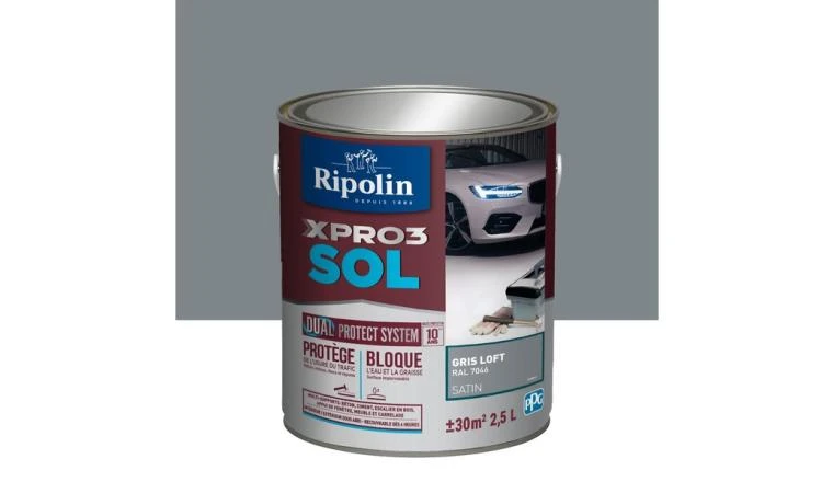 PEINTURE SOL GRIS LOFT 2.5L