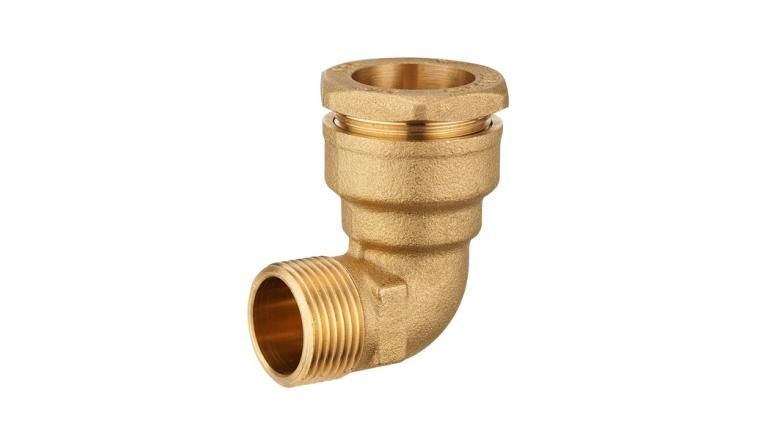 COUDE M20X27 D25 LAITON