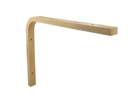 EQUERRE SIMPLE 200X250MM HETRE BRUT