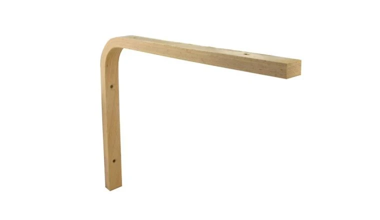 EQUERRE SIMPLE 200X250MM HETRE BRUT